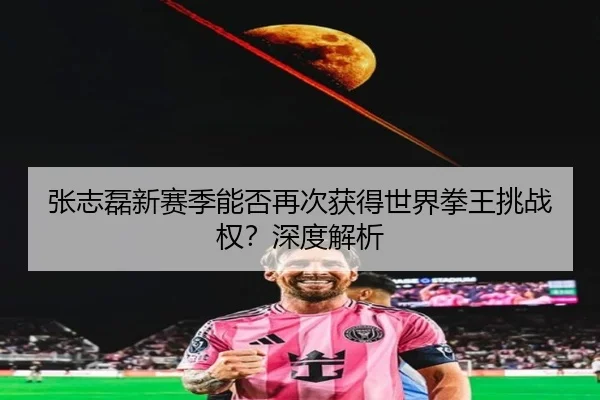 张志磊新赛季能否再次获得世界拳王挑战权？深度解析